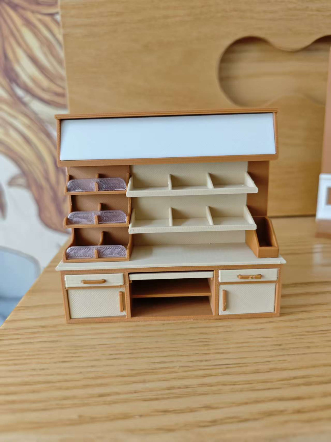 卖场超市商品柜