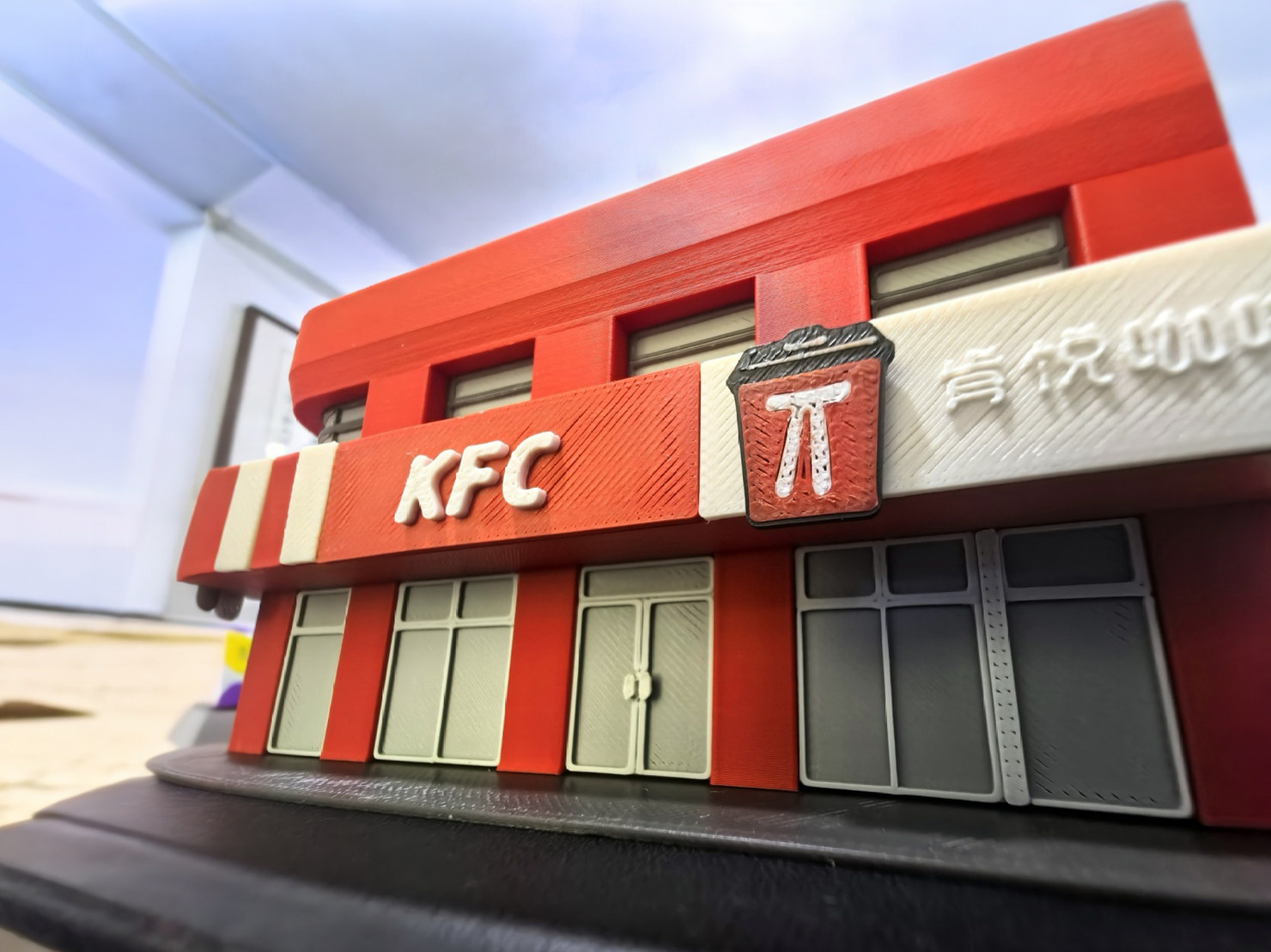 肯德基微缩门店模型