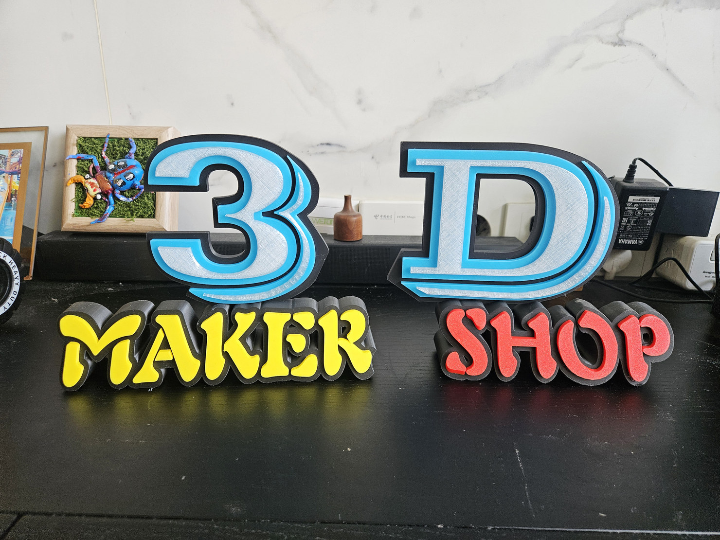3D打印摆摊招牌立体字摆摊标牌摆摊字体摆摊展示招牌店铺招牌