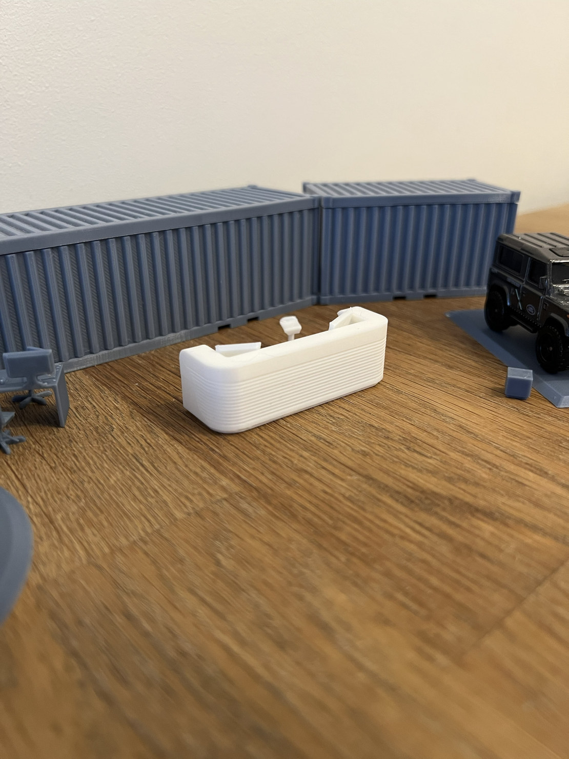 接待登记 1/64 比例汽车立体模型展厅